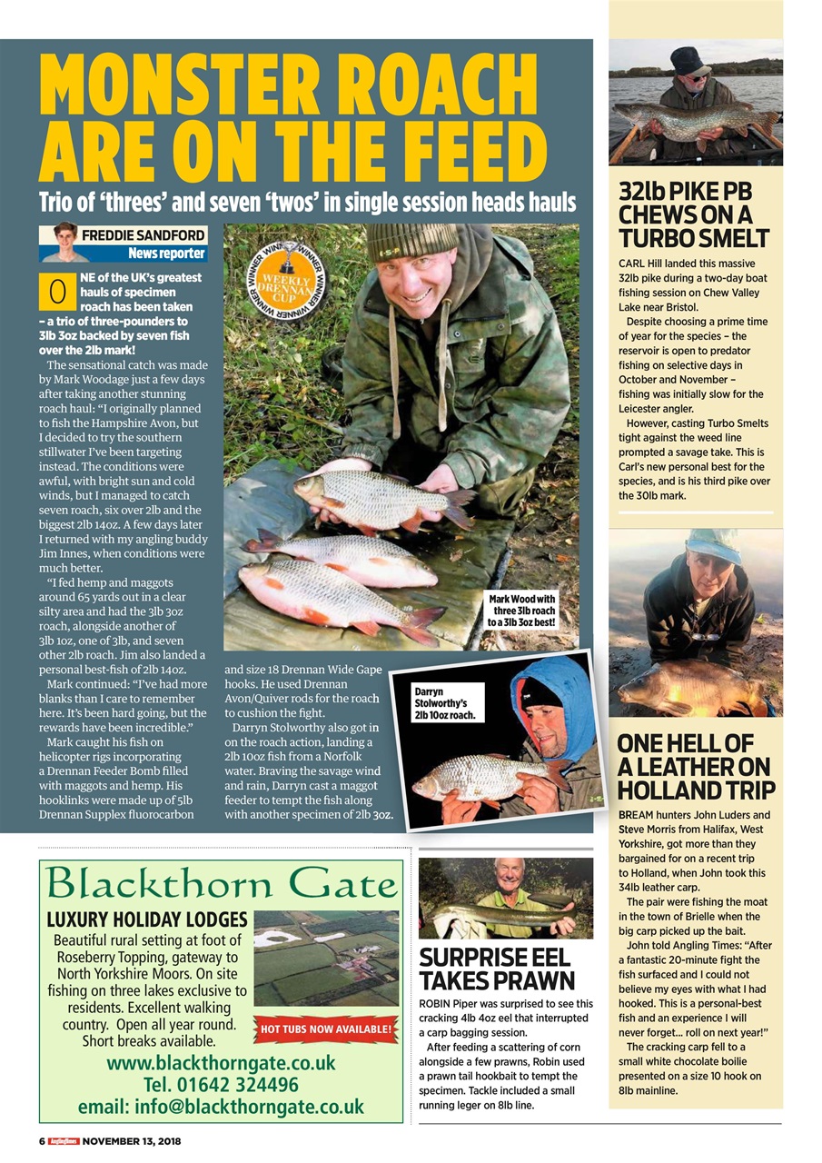 Angling Times Preview Pages