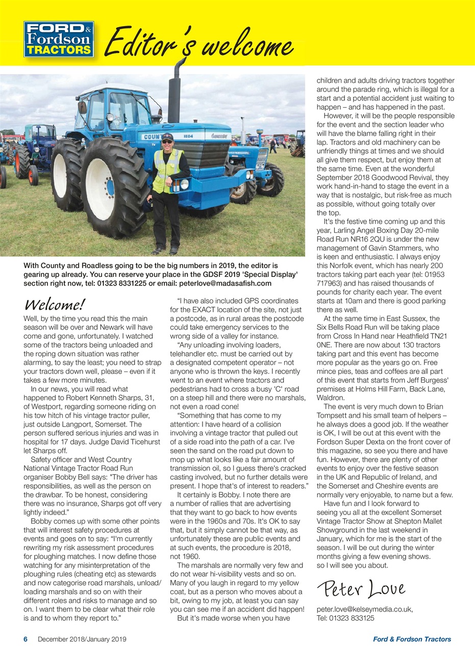Ford & Fordson Preview Pages