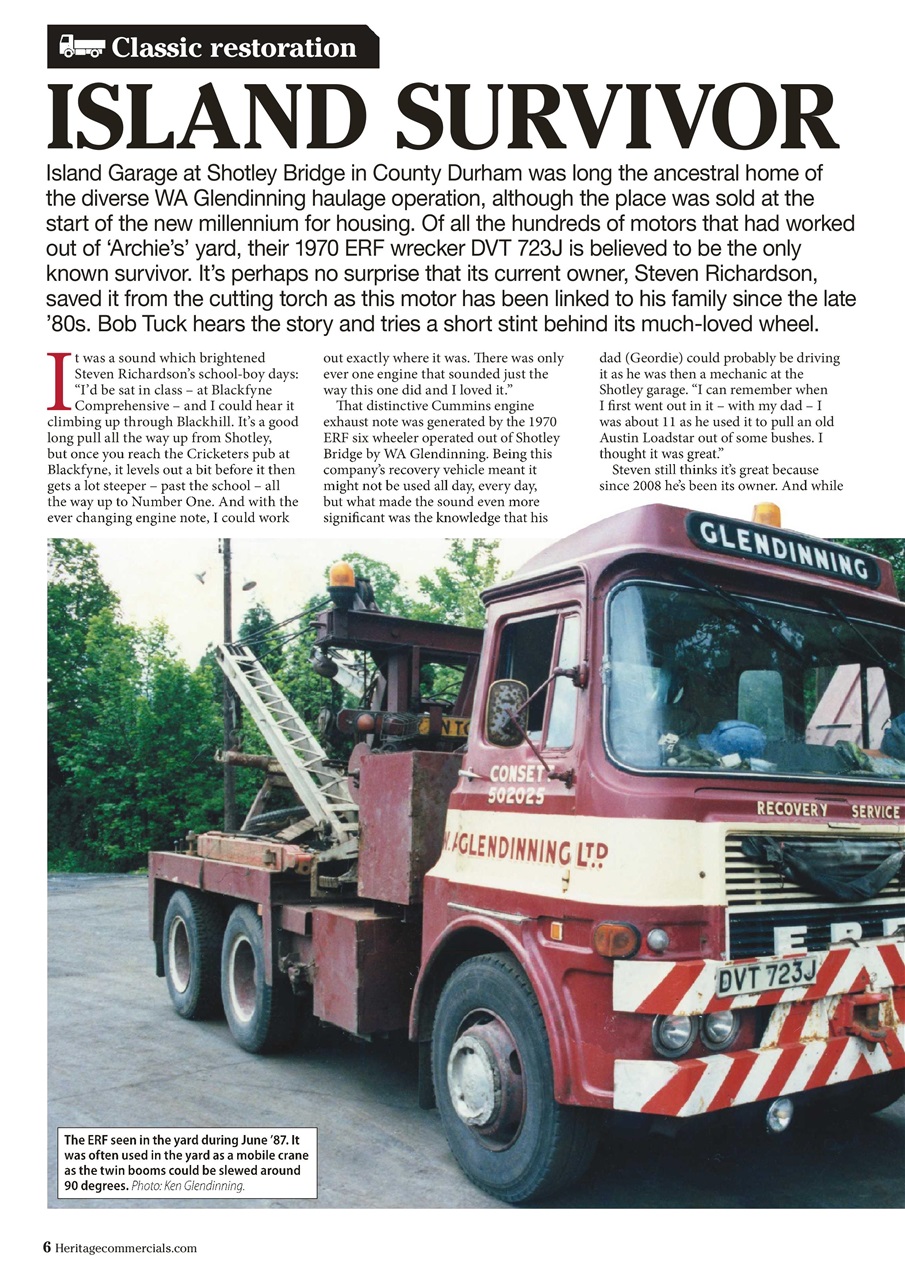 Heritage Commercials Magazine Preview Pages