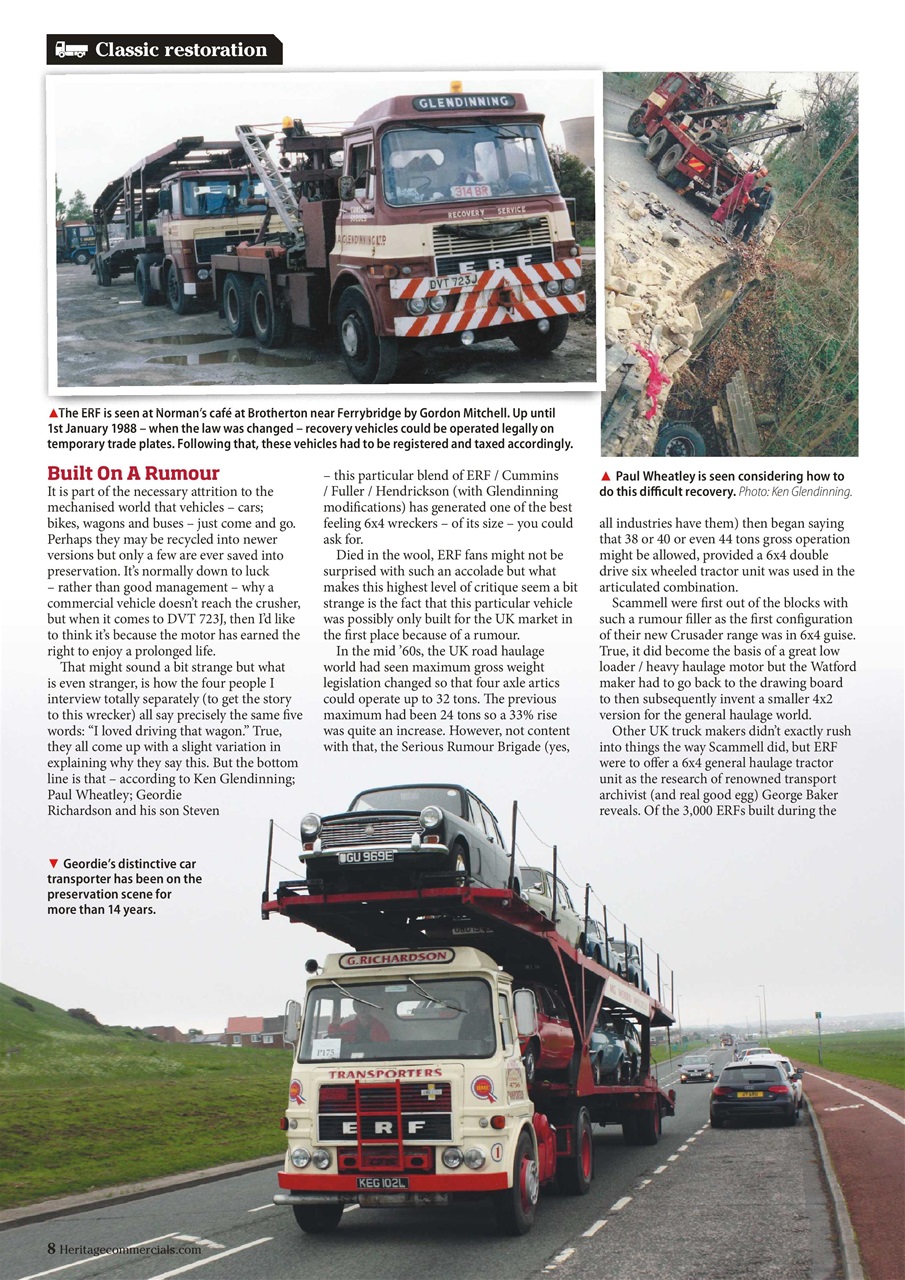 Heritage Commercials Magazine Preview Pages