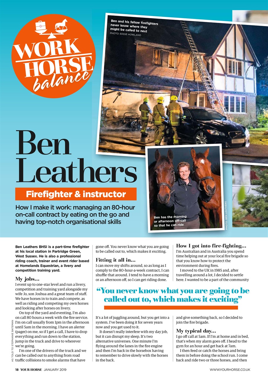 Your Horse Preview Pages