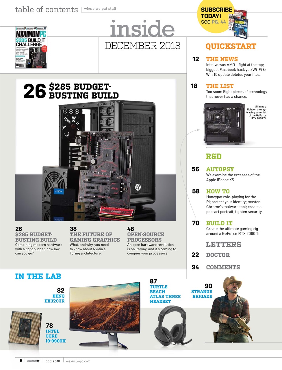 Maximum PC Preview Pages