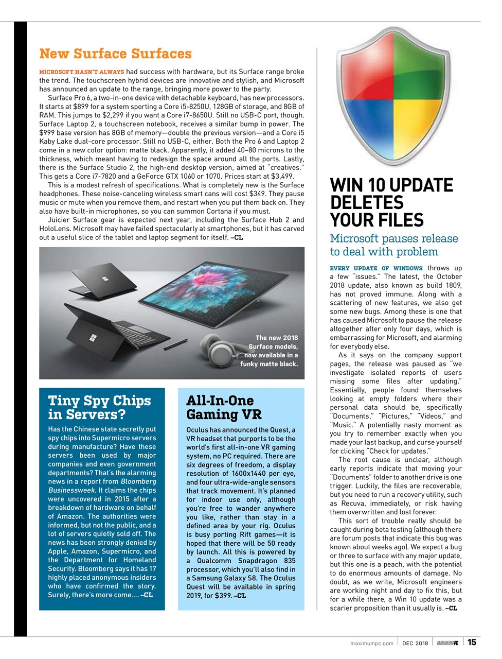 Maximum PC Preview Pages