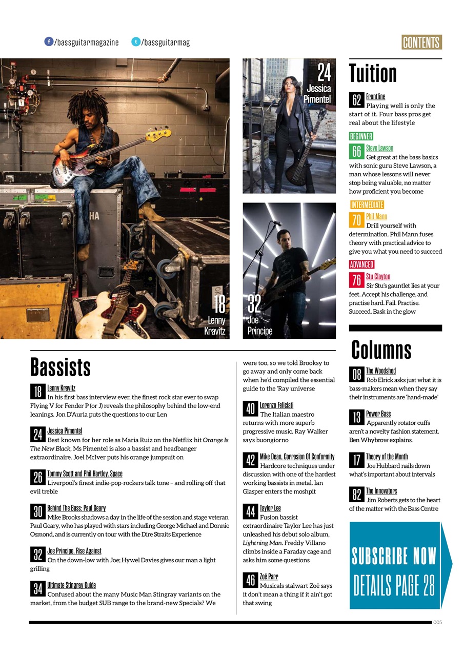 Bass Player UK Preview Pages