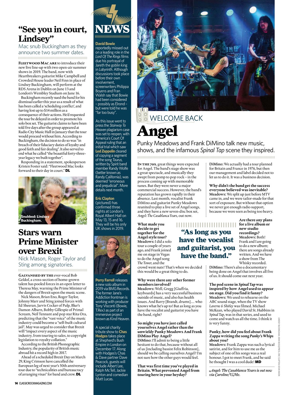 Classic Rock Preview Pages