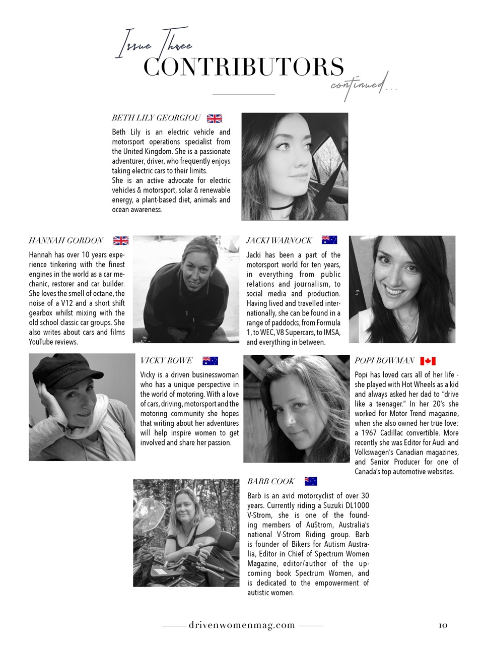 Driven Women Magazine Preview Pages