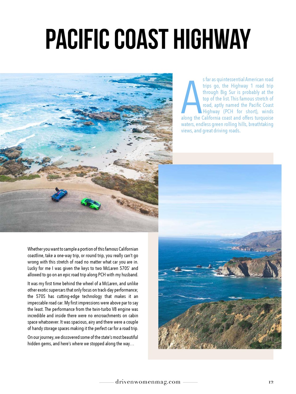 Driven Women Magazine Preview Pages