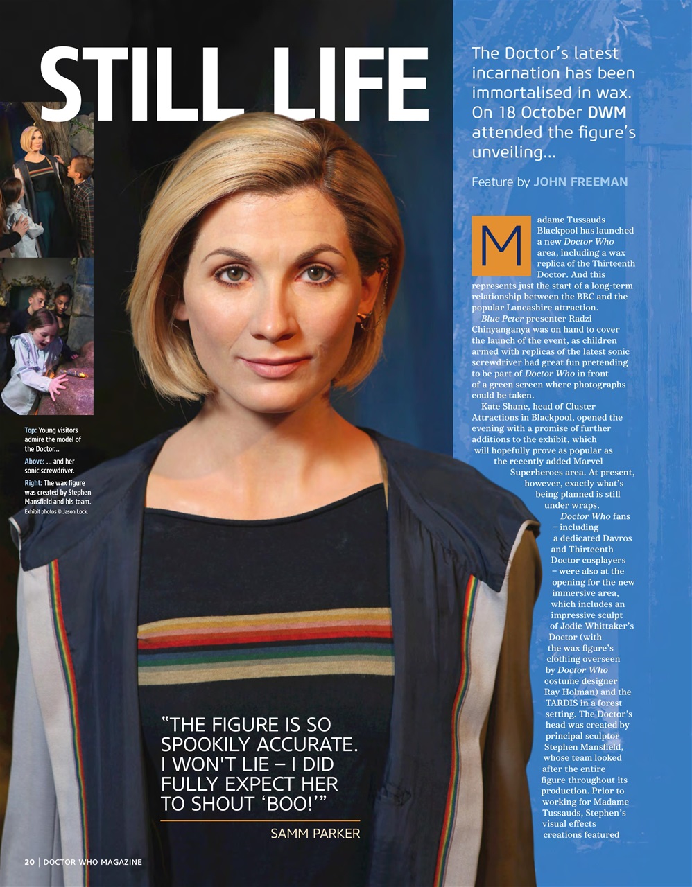 Doctor Who Magazine Preview Pages