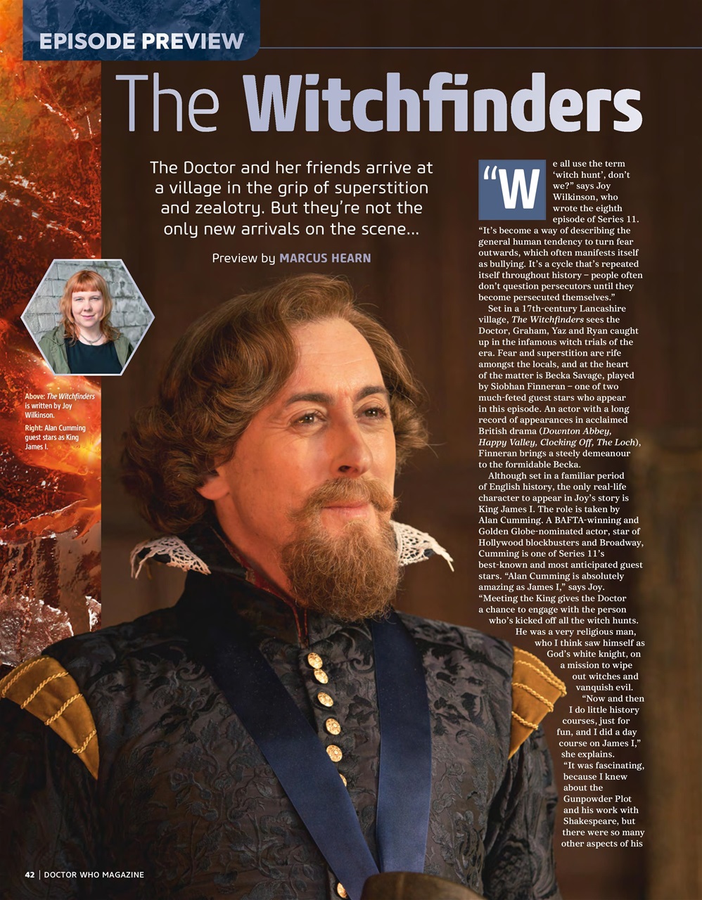 Doctor Who Magazine Preview Pages