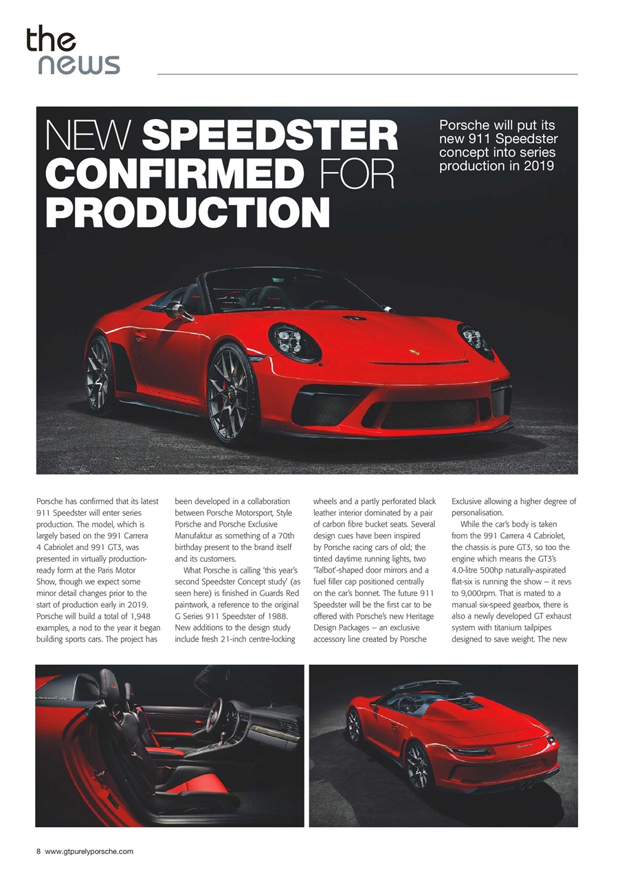 GT Porsche Preview Pages