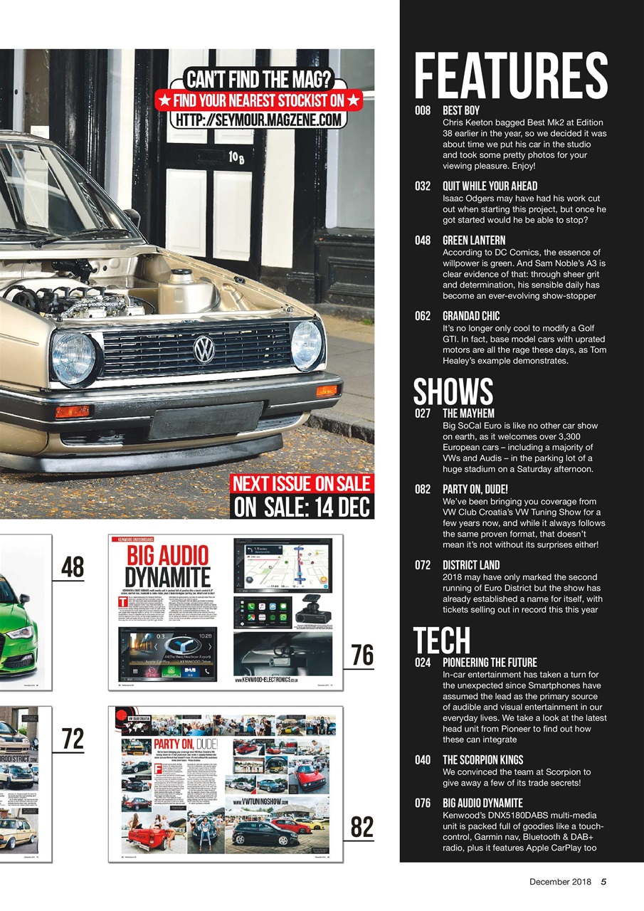 Performance VW Preview Pages