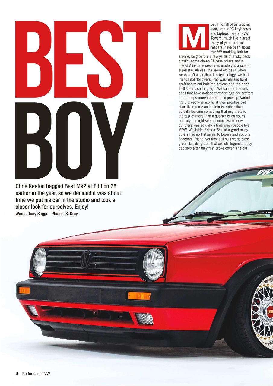 Performance VW Preview Pages