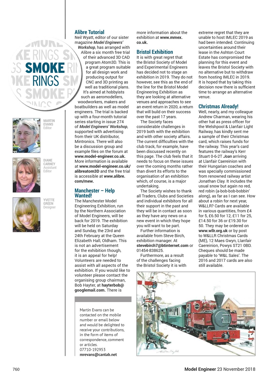 Model Engineer Preview Pages