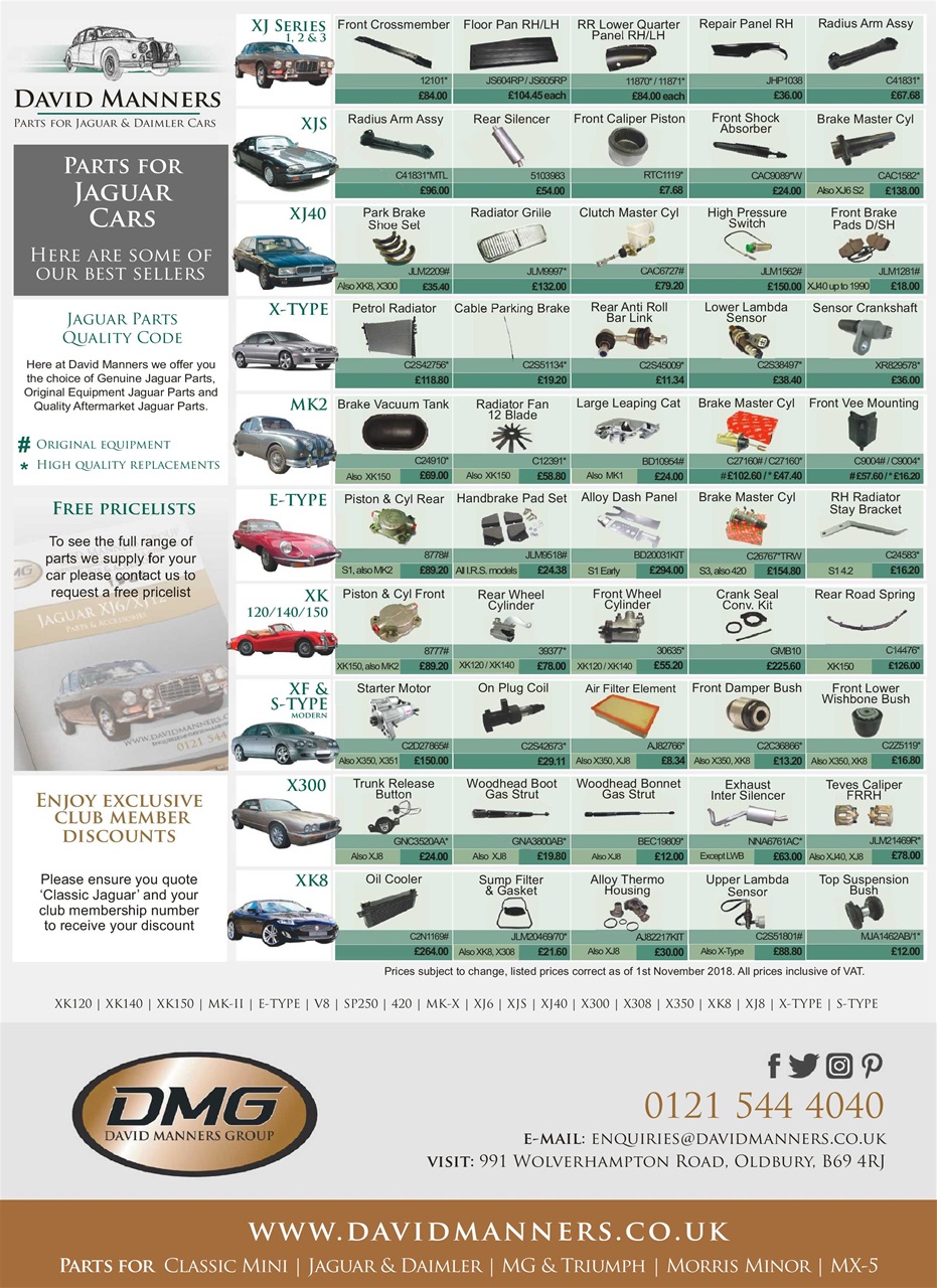 Classic Jaguar Preview Pages