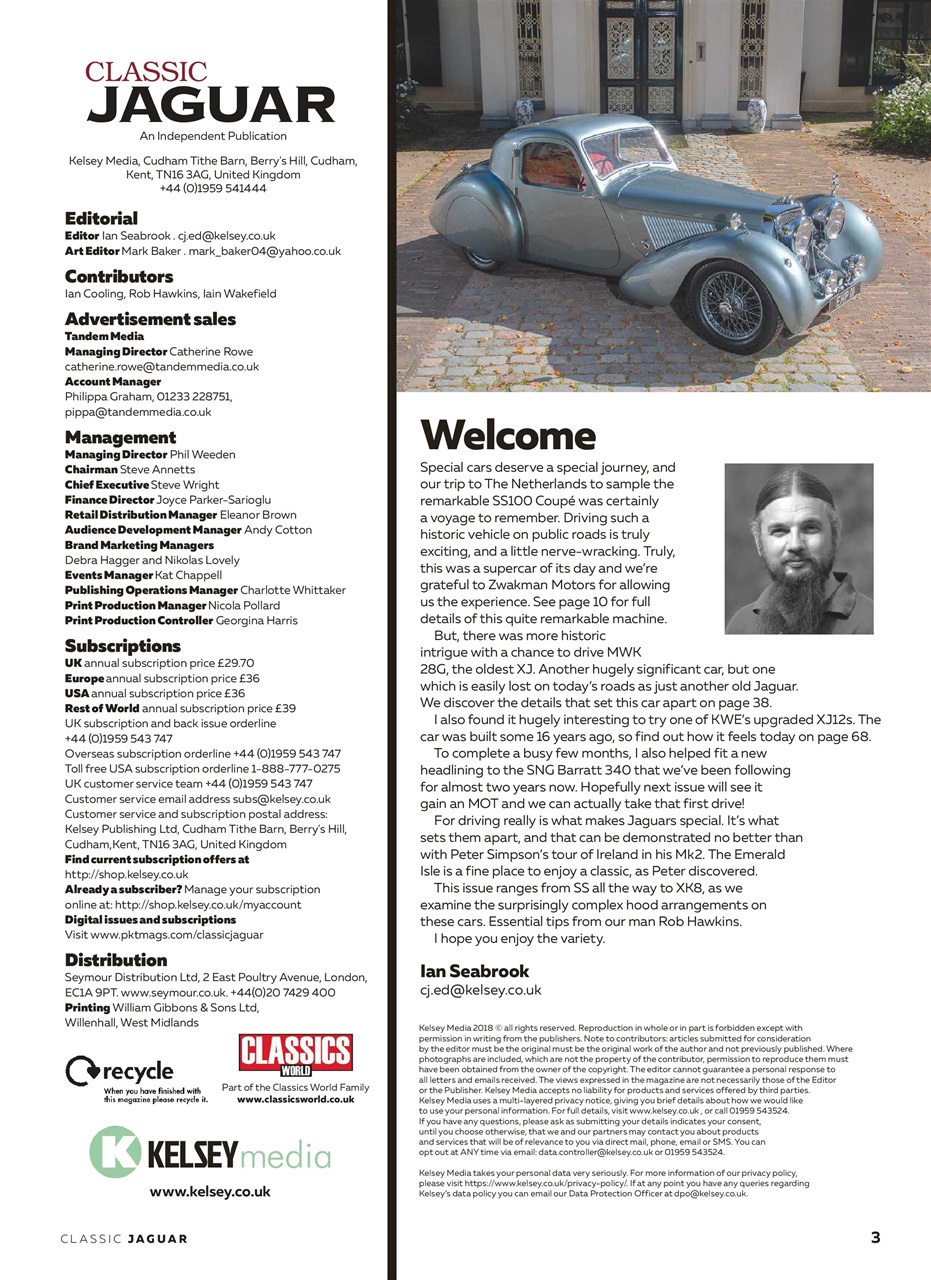 Classic Jaguar Preview Pages