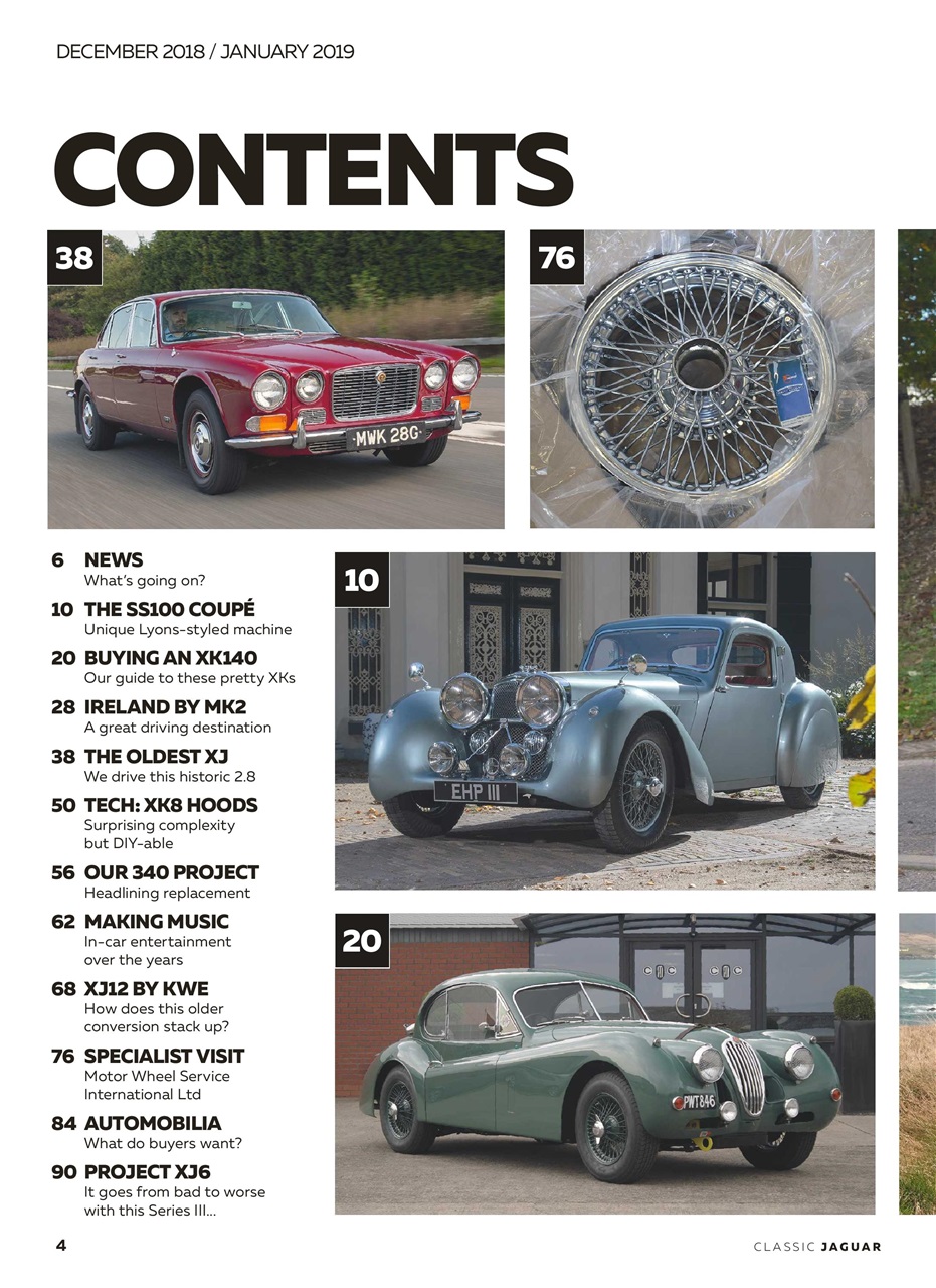 Classic Jaguar Preview Pages
