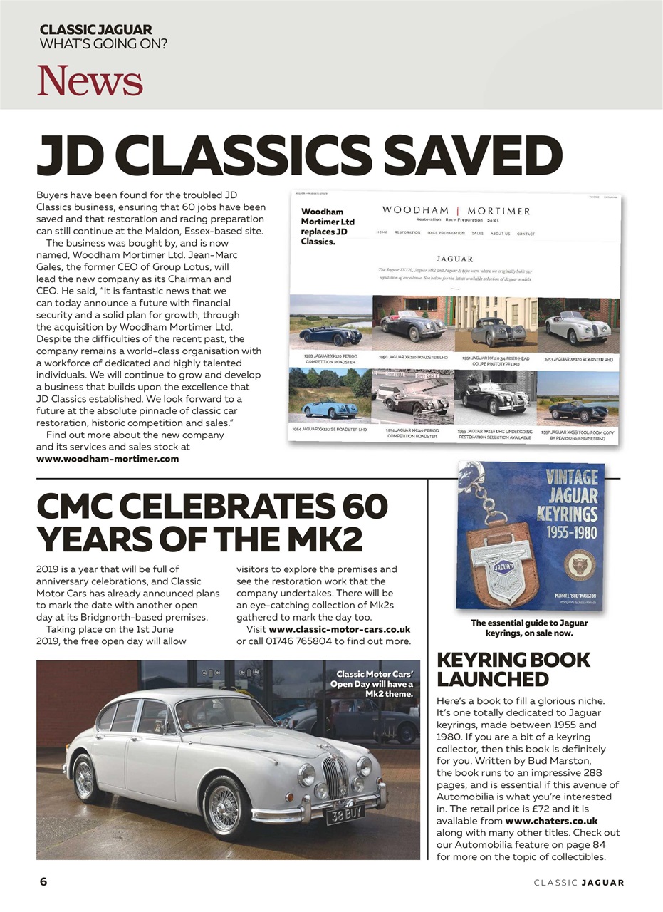Classic Jaguar Preview Pages