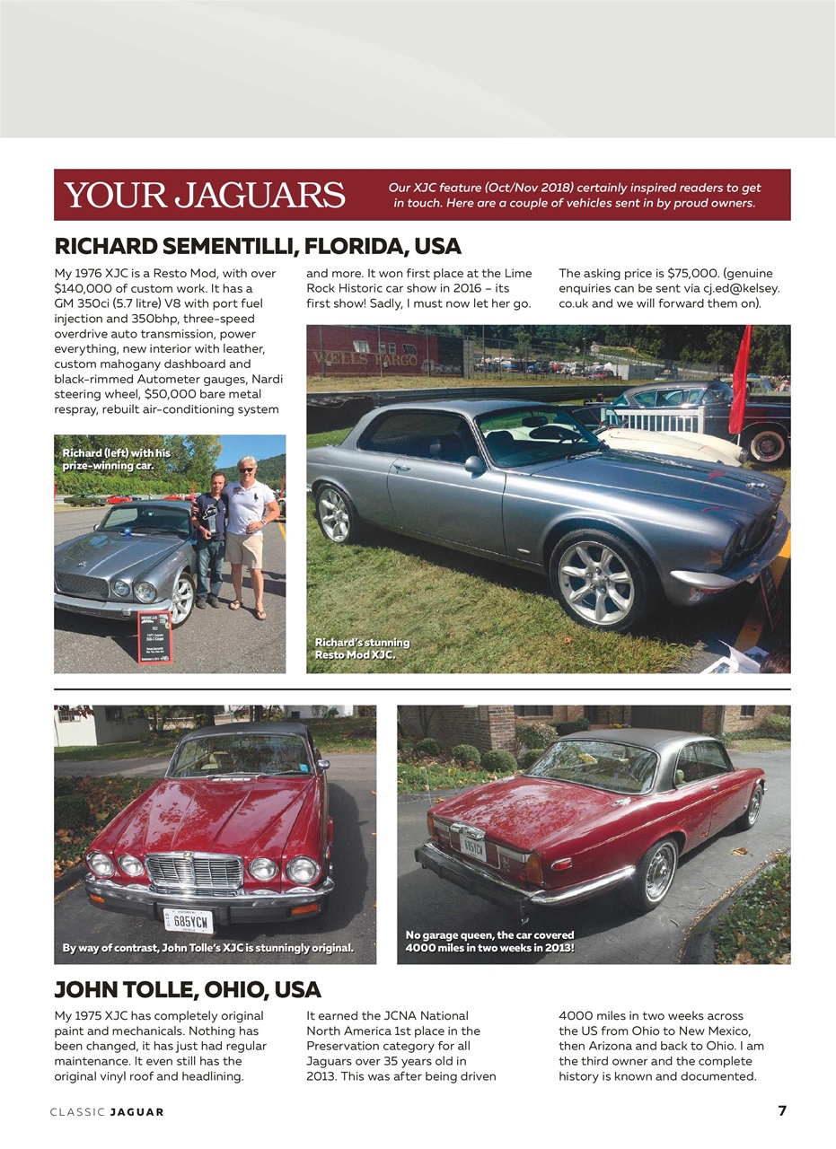 Classic Jaguar Preview Pages