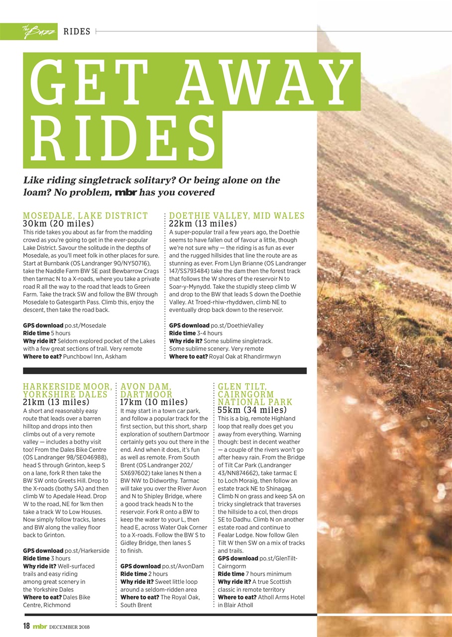 Mountain Bike Rider Preview Pages