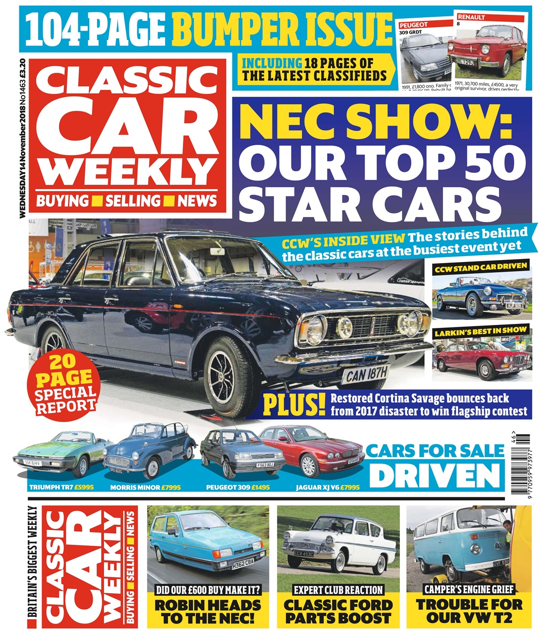 Classic Car Weekly Preview Pages
