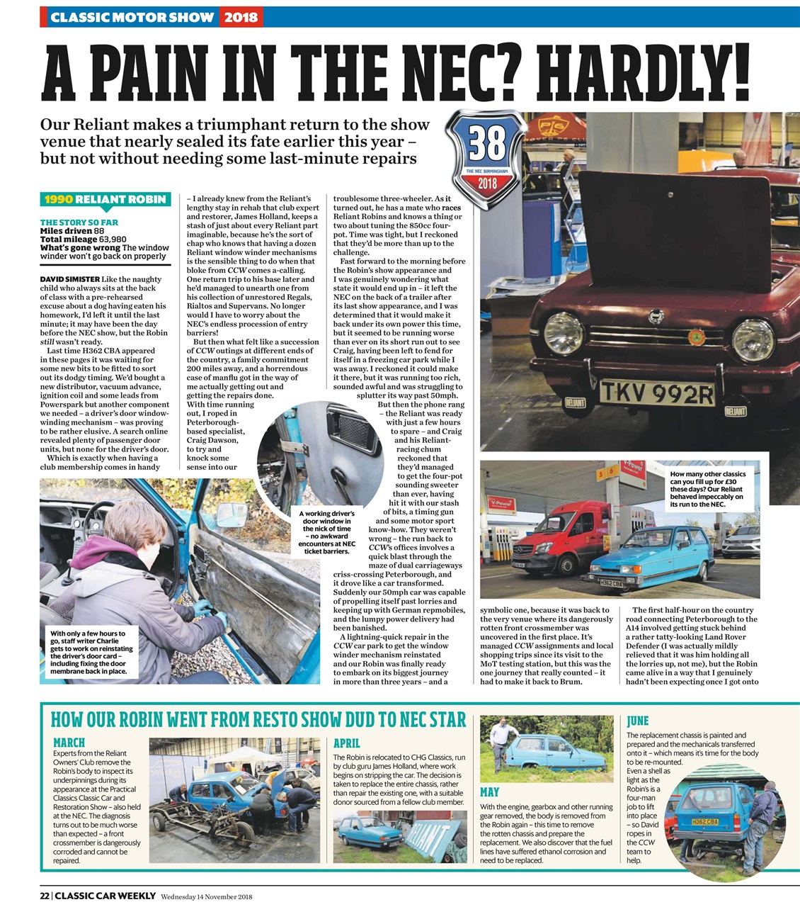 Classic Car Weekly Preview Pages