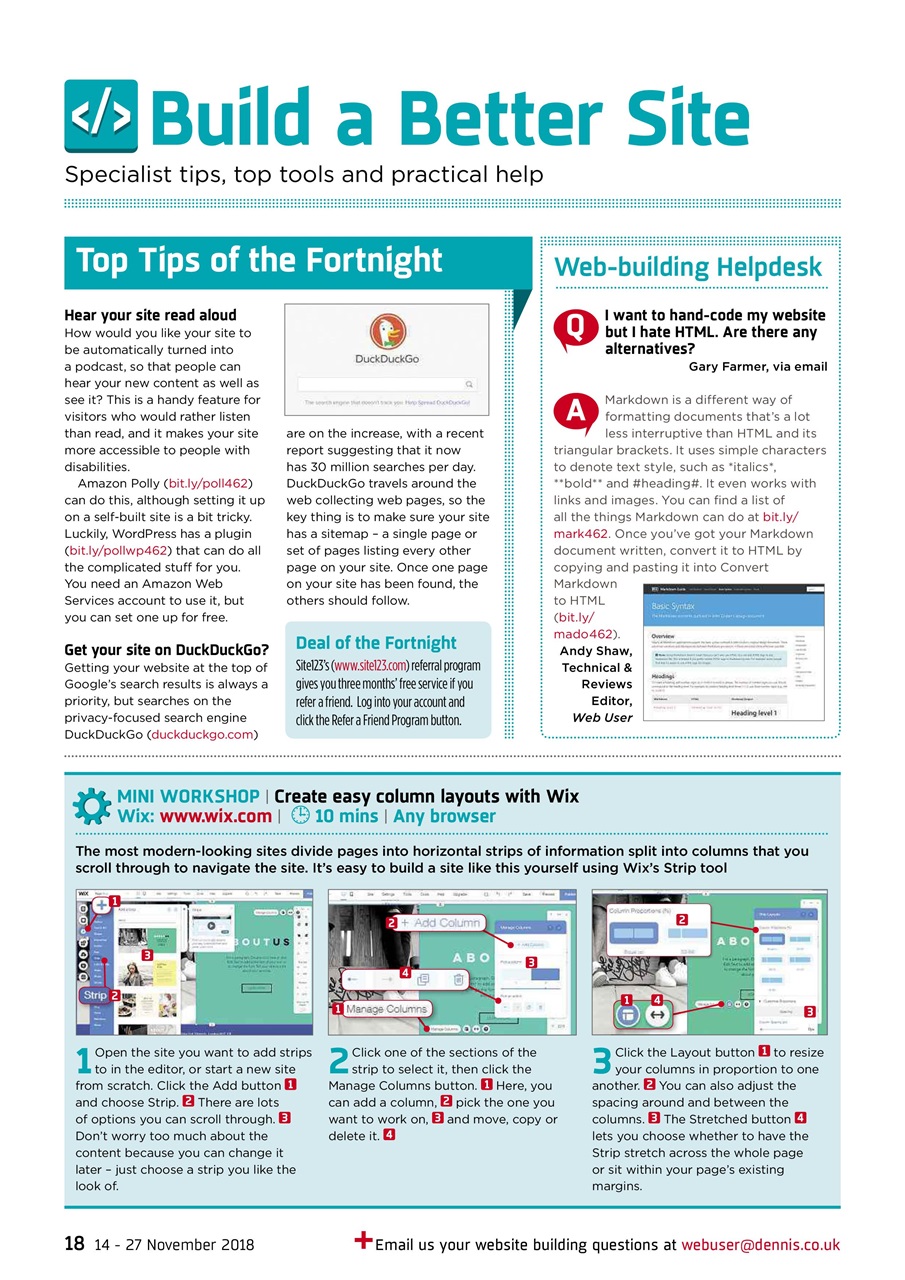 Webuser Preview Pages