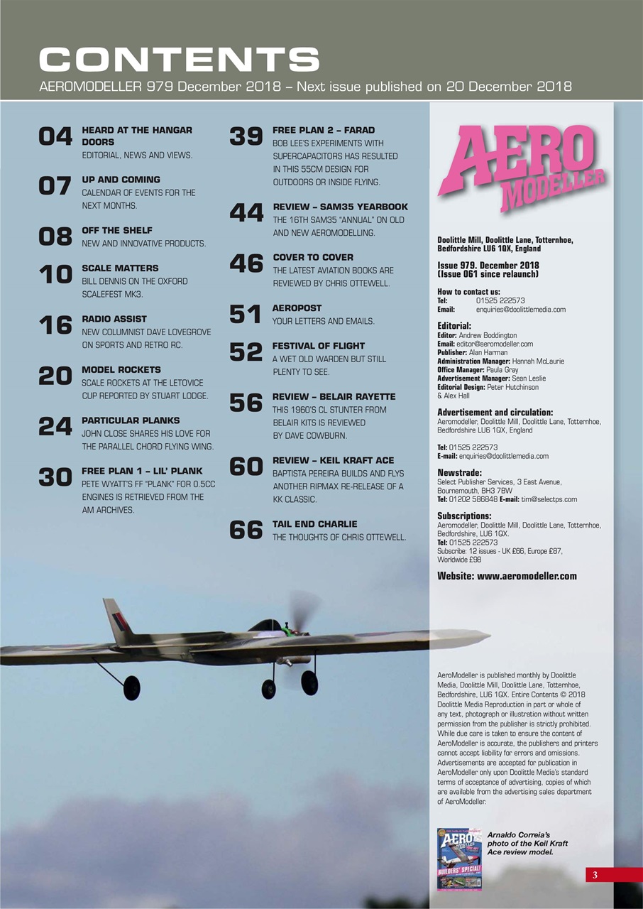 AeroModeller Preview Pages