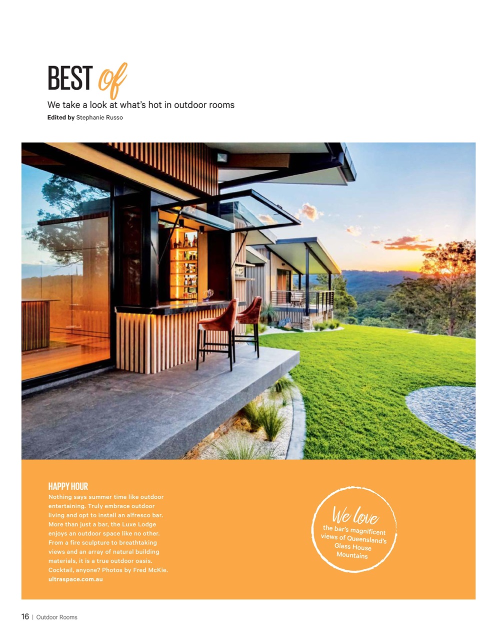 Outdoor Living Preview Pages