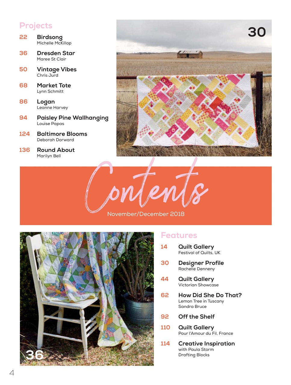 Quilters Companion Preview Pages