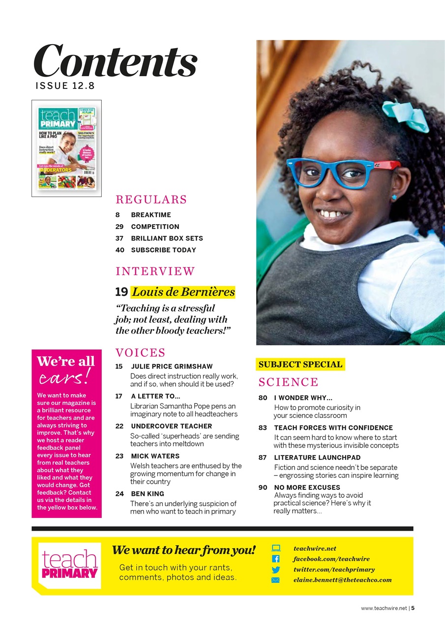 Teach Primary Preview Pages