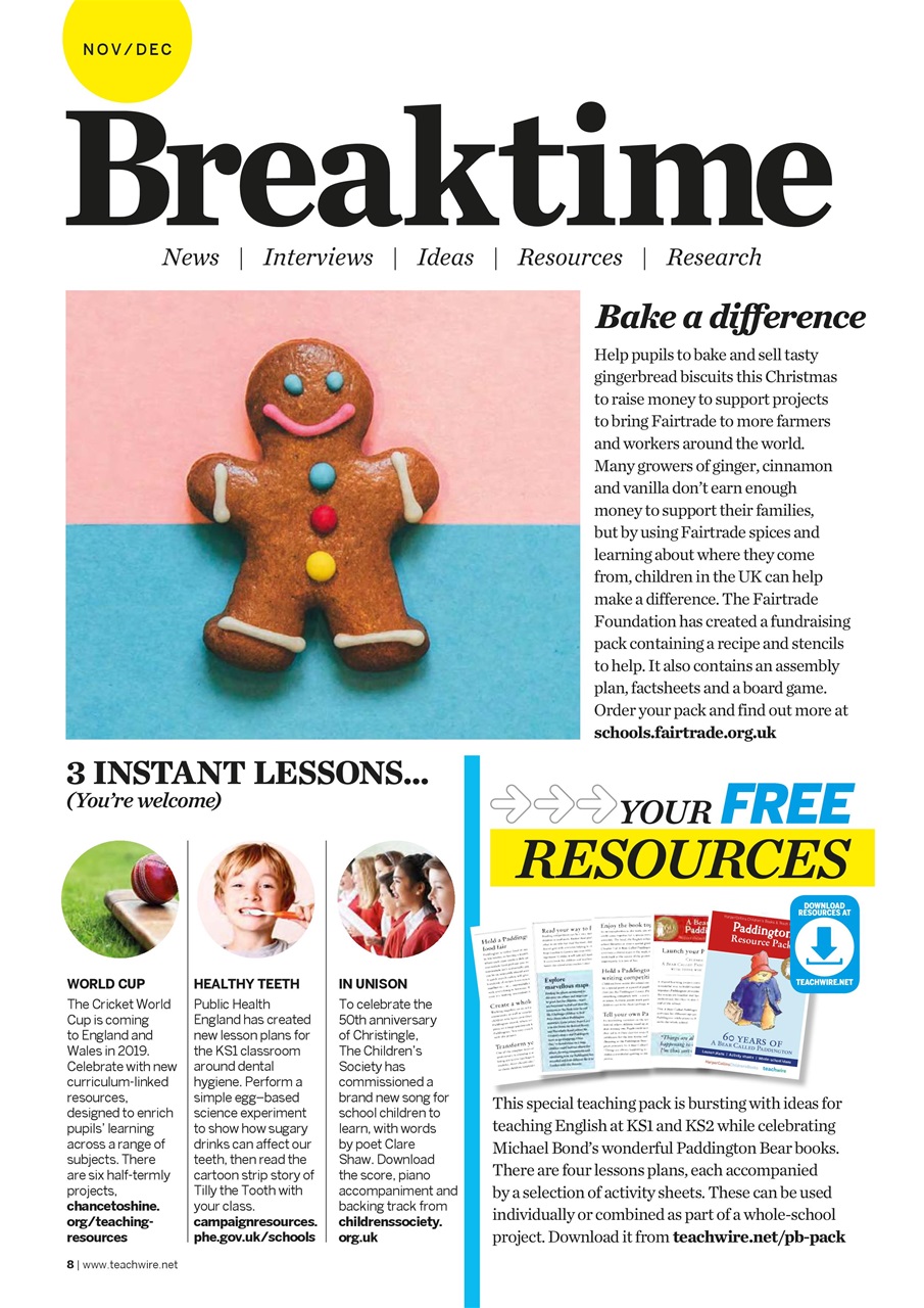 Teach Primary Preview Pages