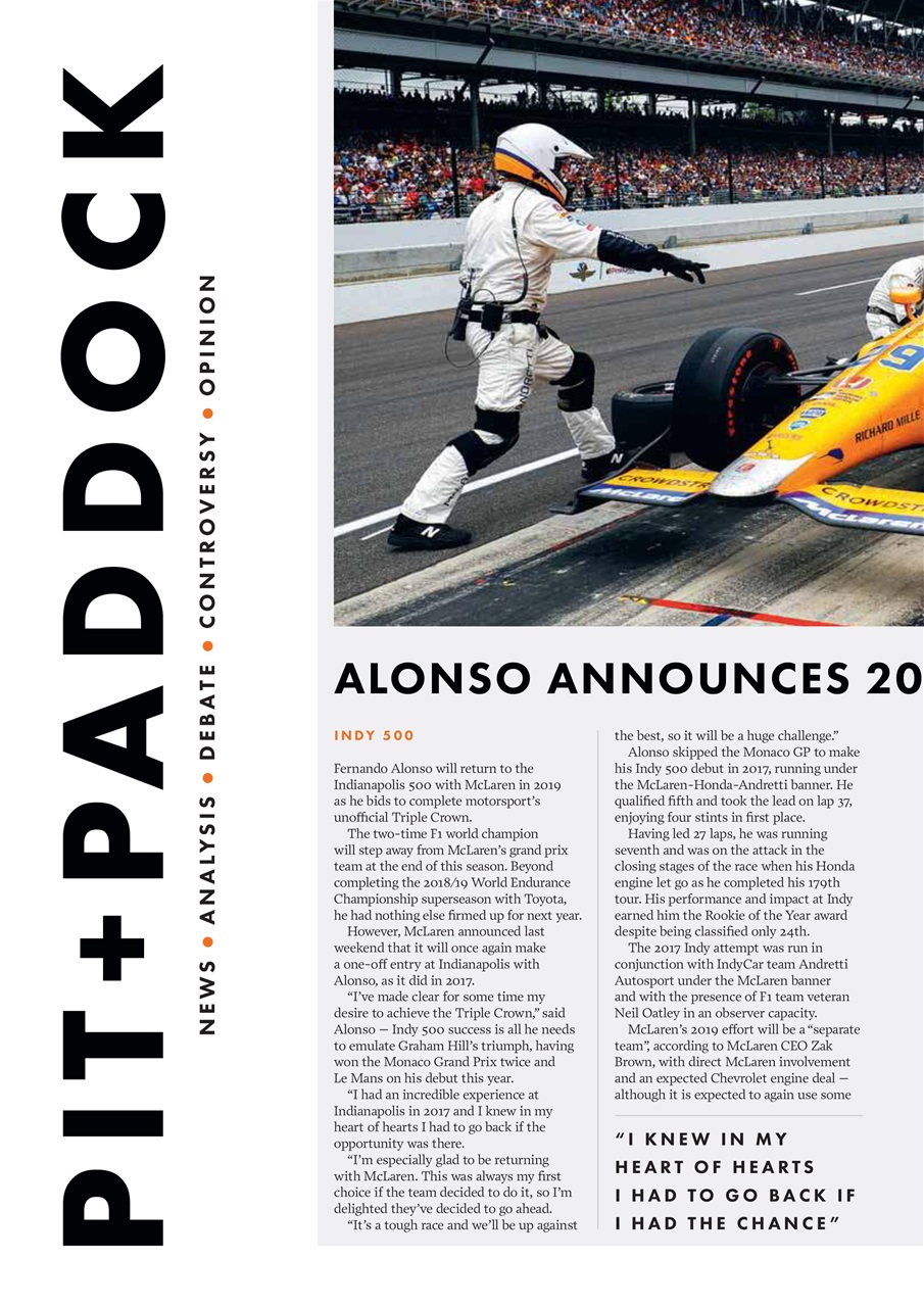 Autosport Preview Pages