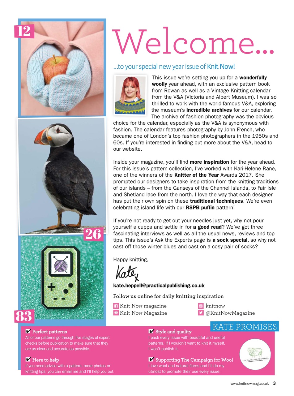 Knit Now Preview Pages