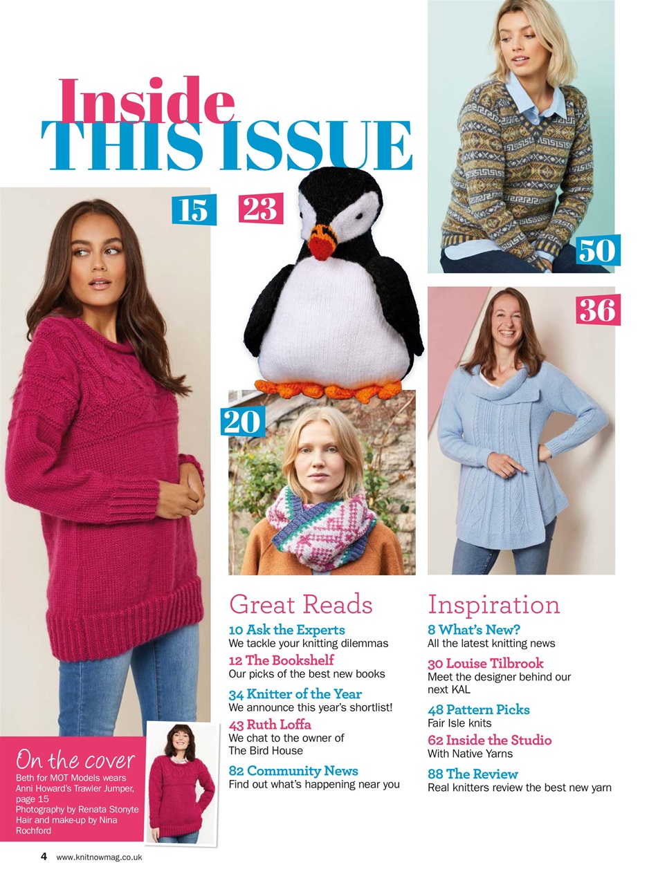 Knit Now Preview Pages