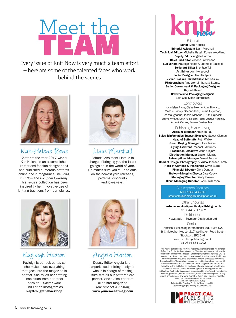 Knit Now Preview Pages