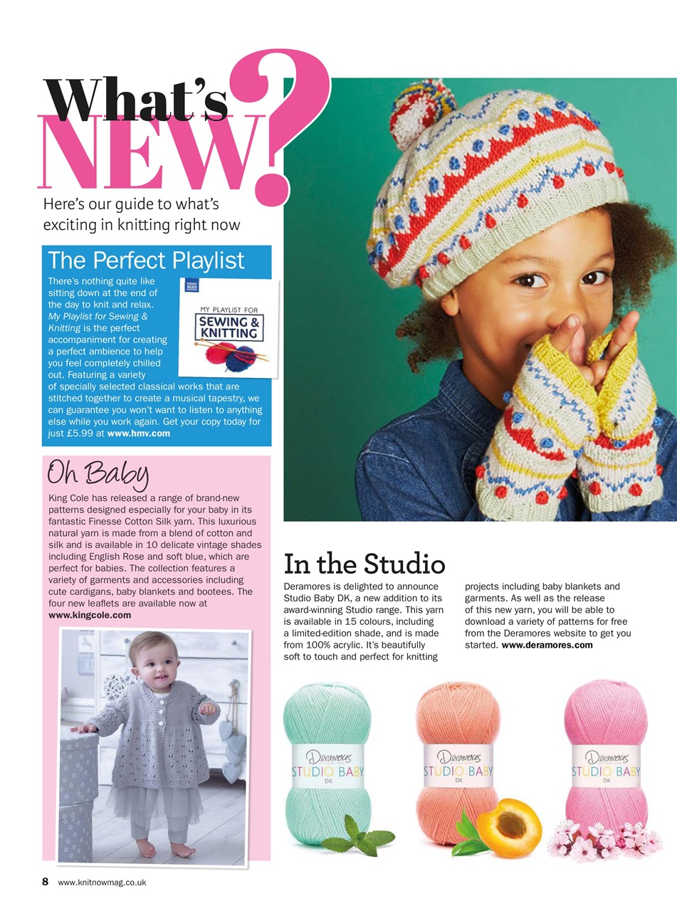 Knit Now Preview Pages