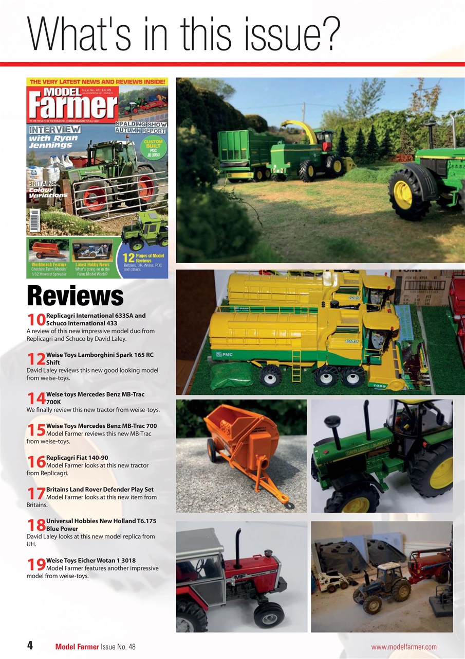 Model Farmer Magazine Preview Pages