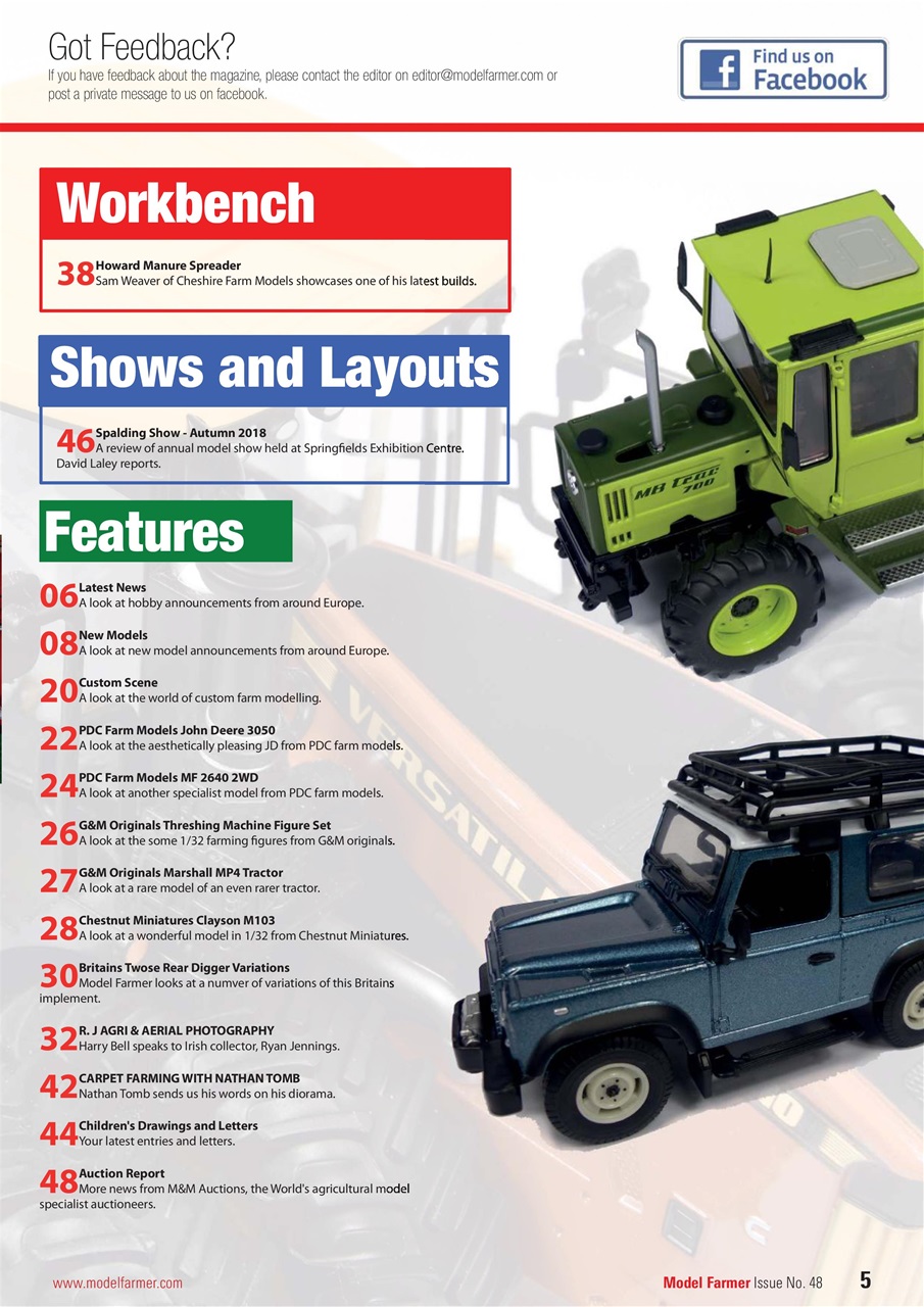 Model Farmer Magazine Preview Pages