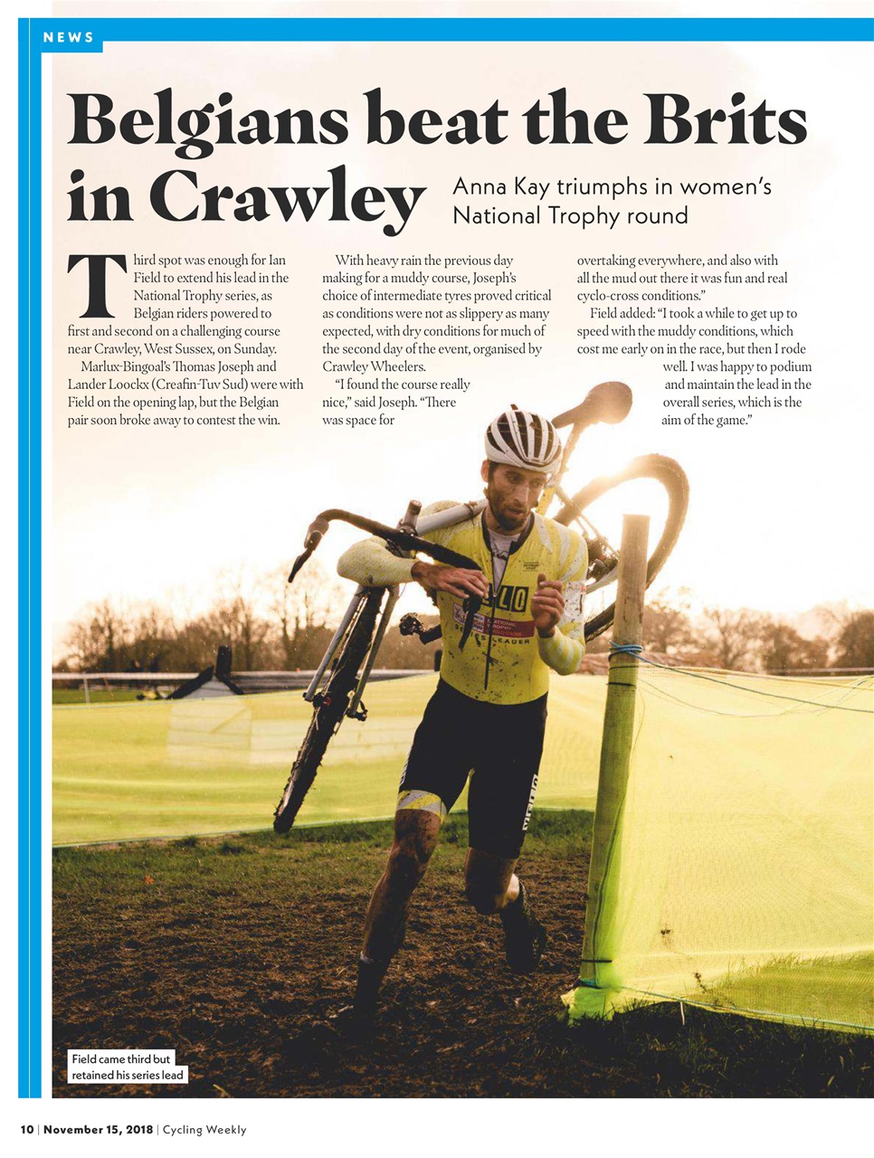 Cycling Weekly Preview Pages