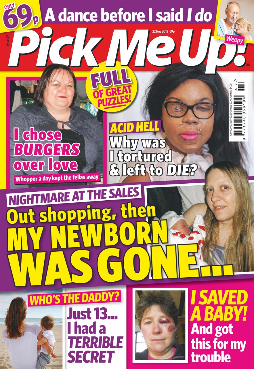 Pick Me Up Preview Pages