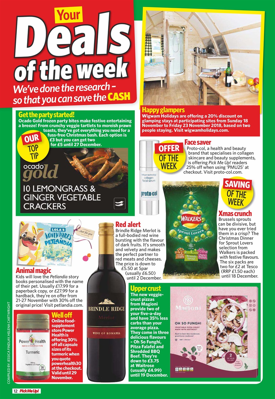 Pick Me Up Preview Pages