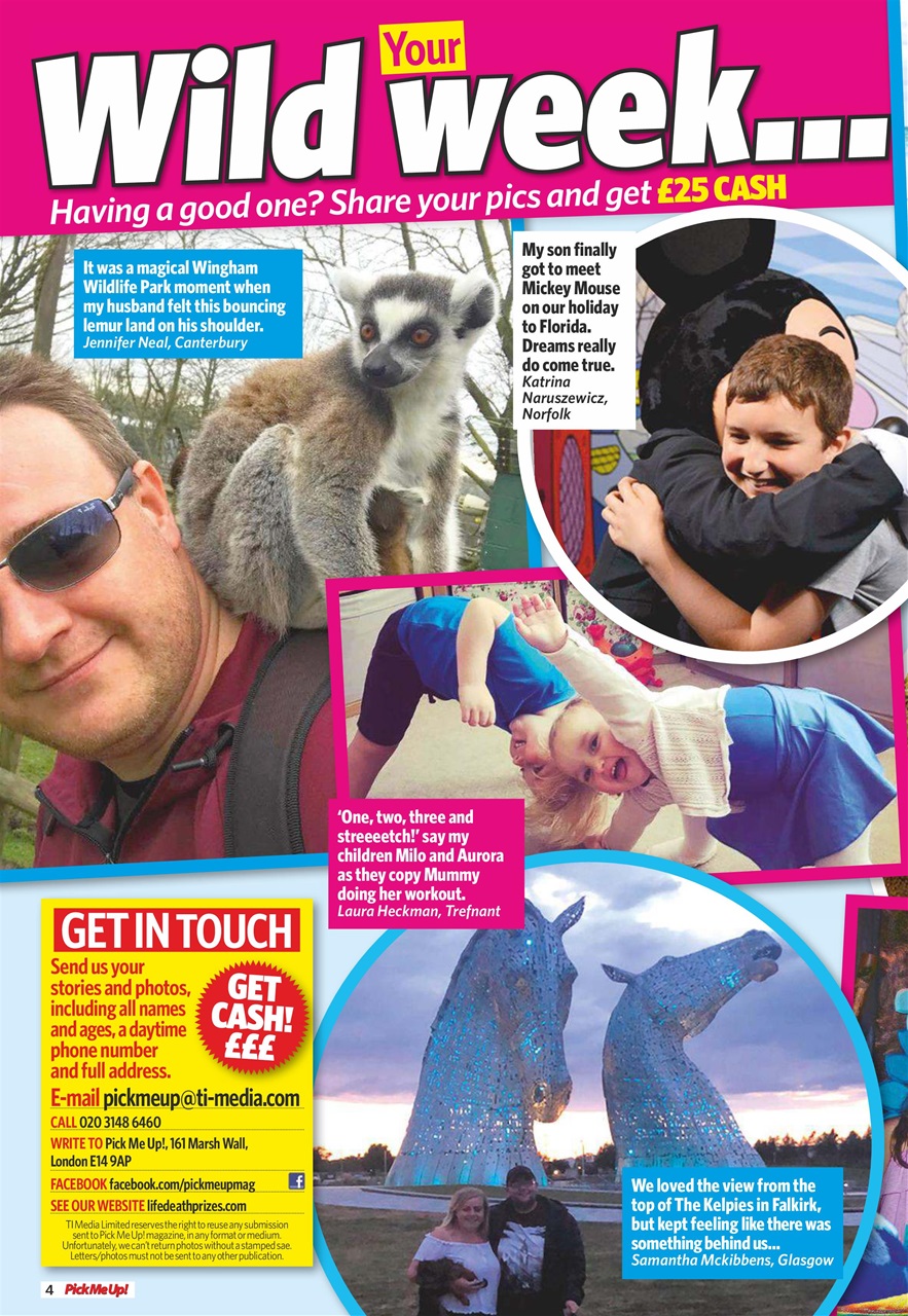 Pick Me Up Preview Pages