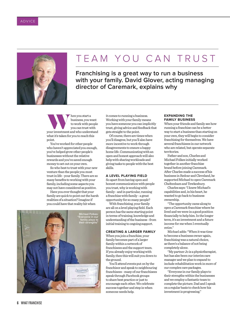 What Franchise Preview Pages