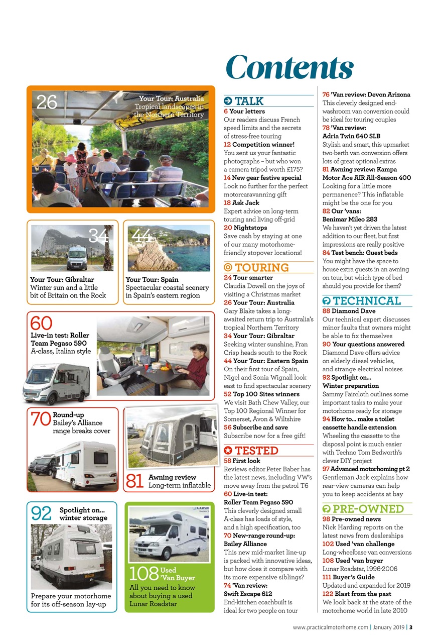 Practical Motorhome Preview Pages