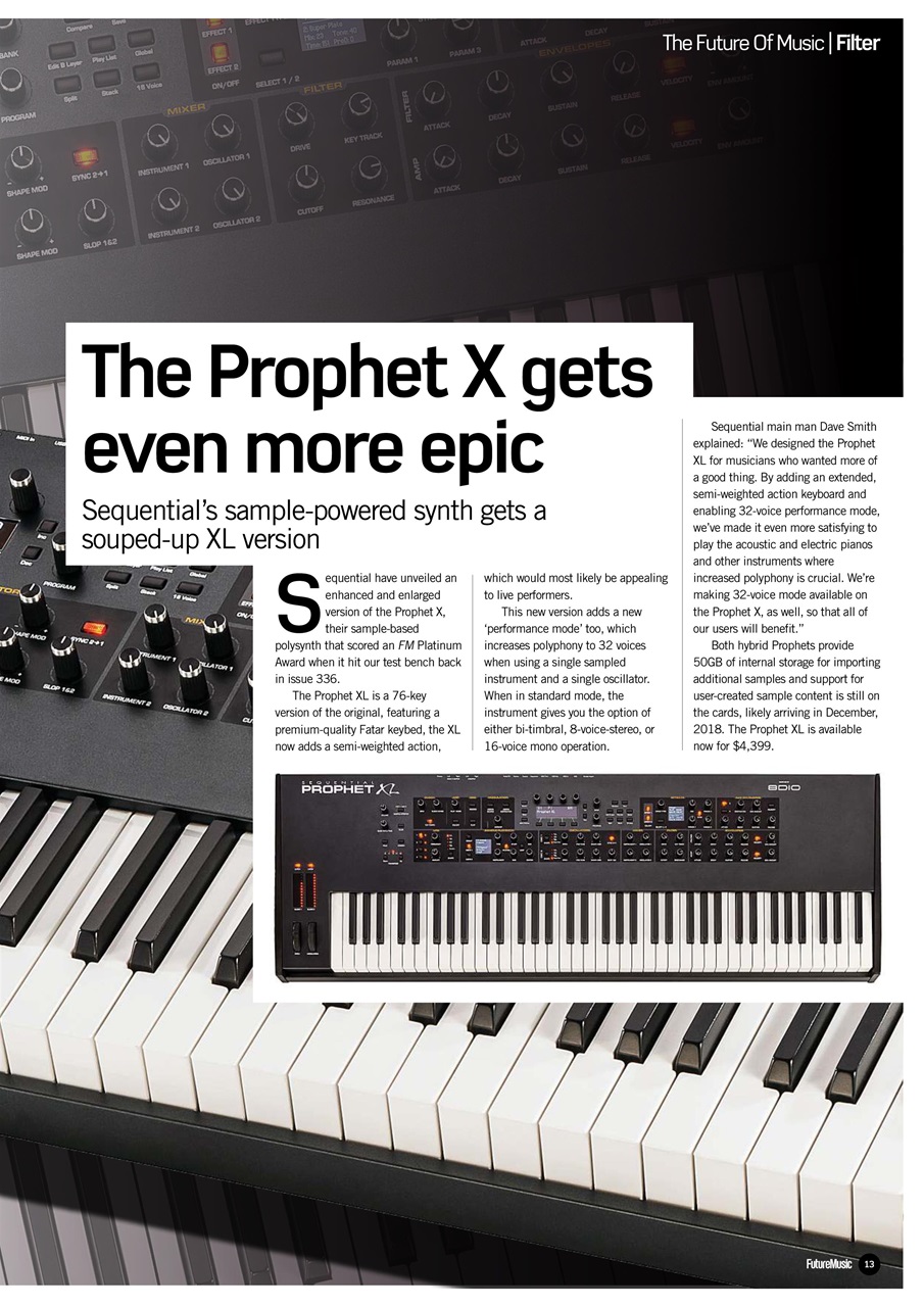 Future Music Preview Pages