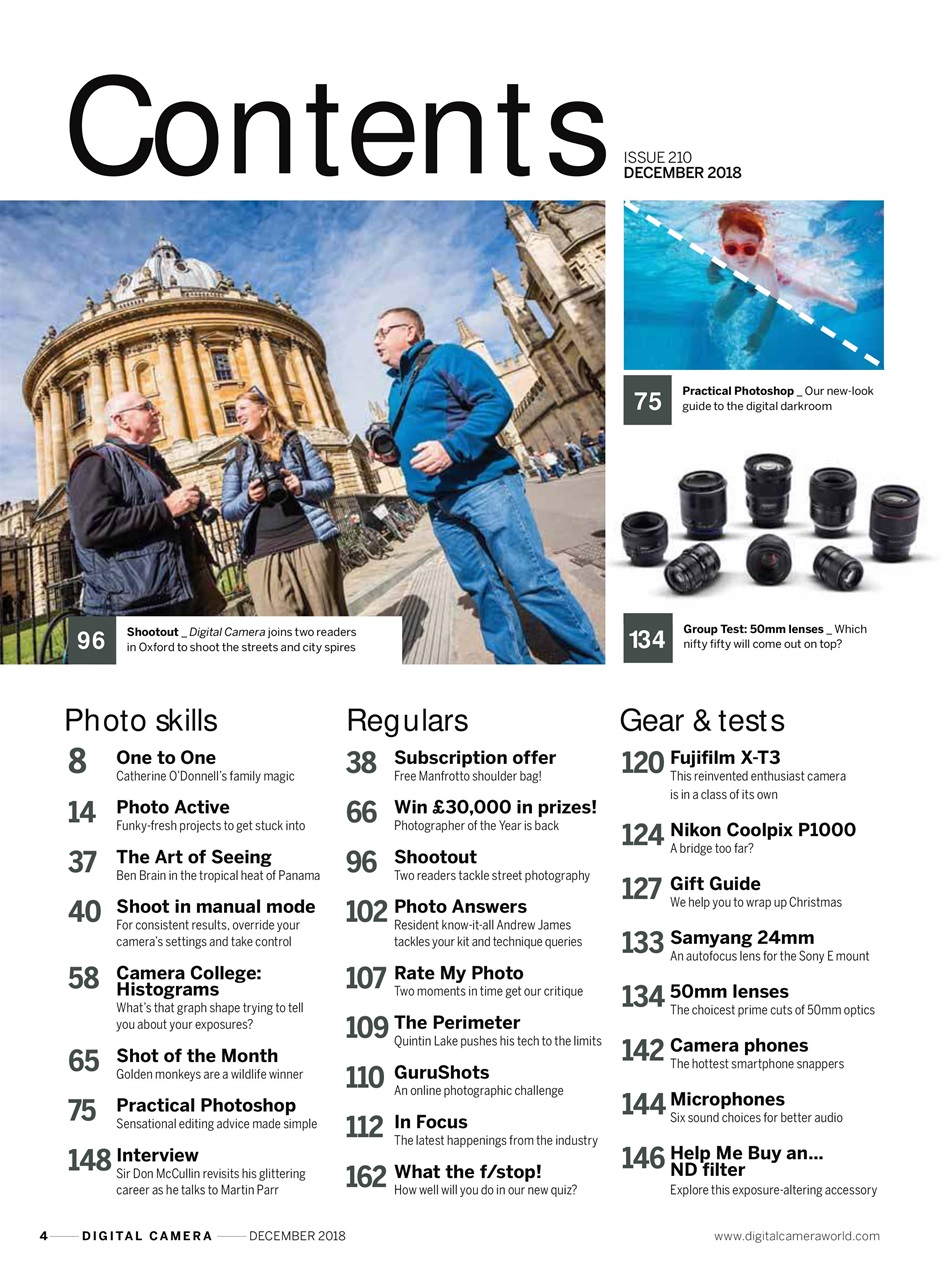 Digital Camera Magazine Preview Pages