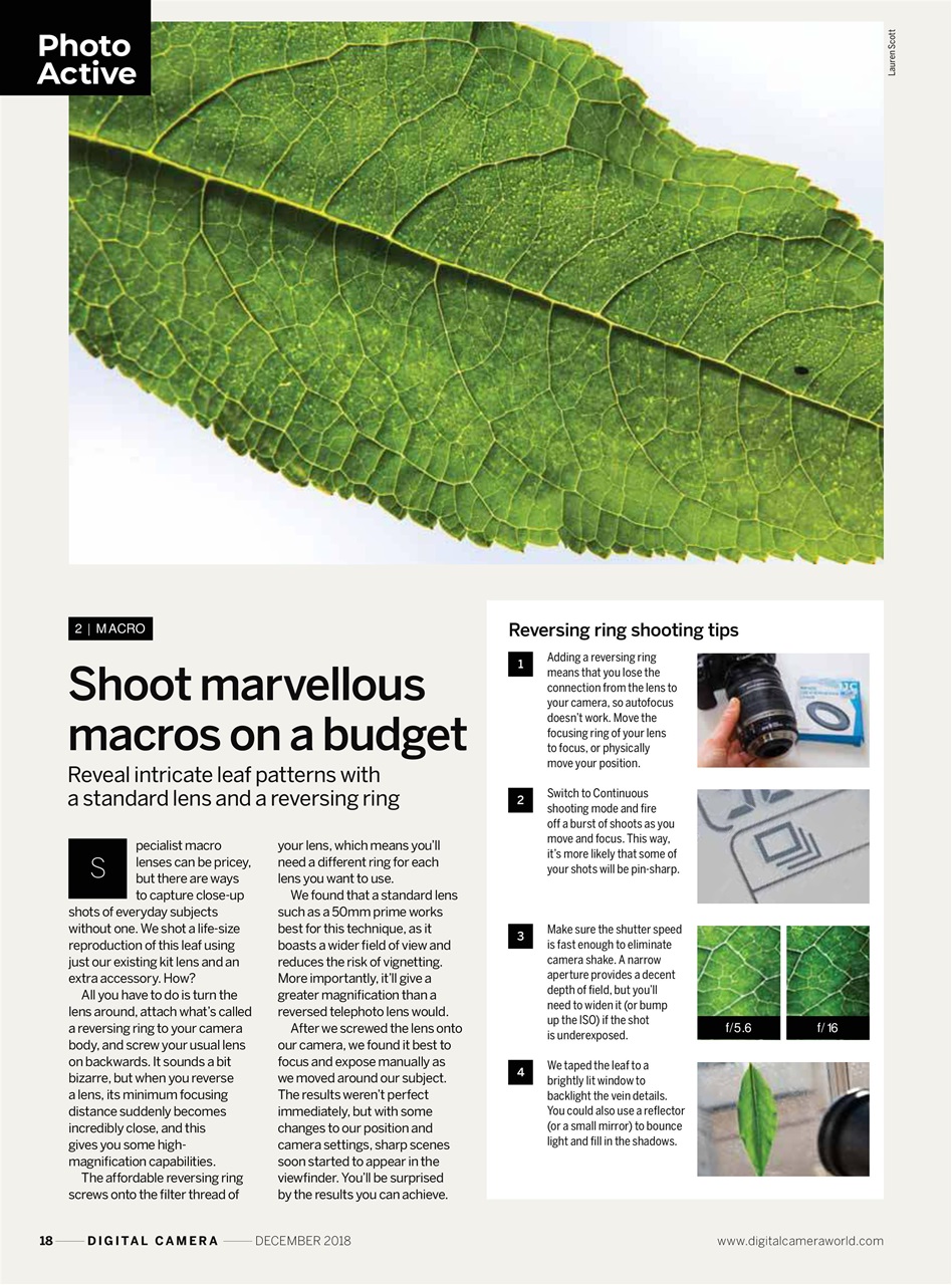 Digital Camera Magazine Preview Pages