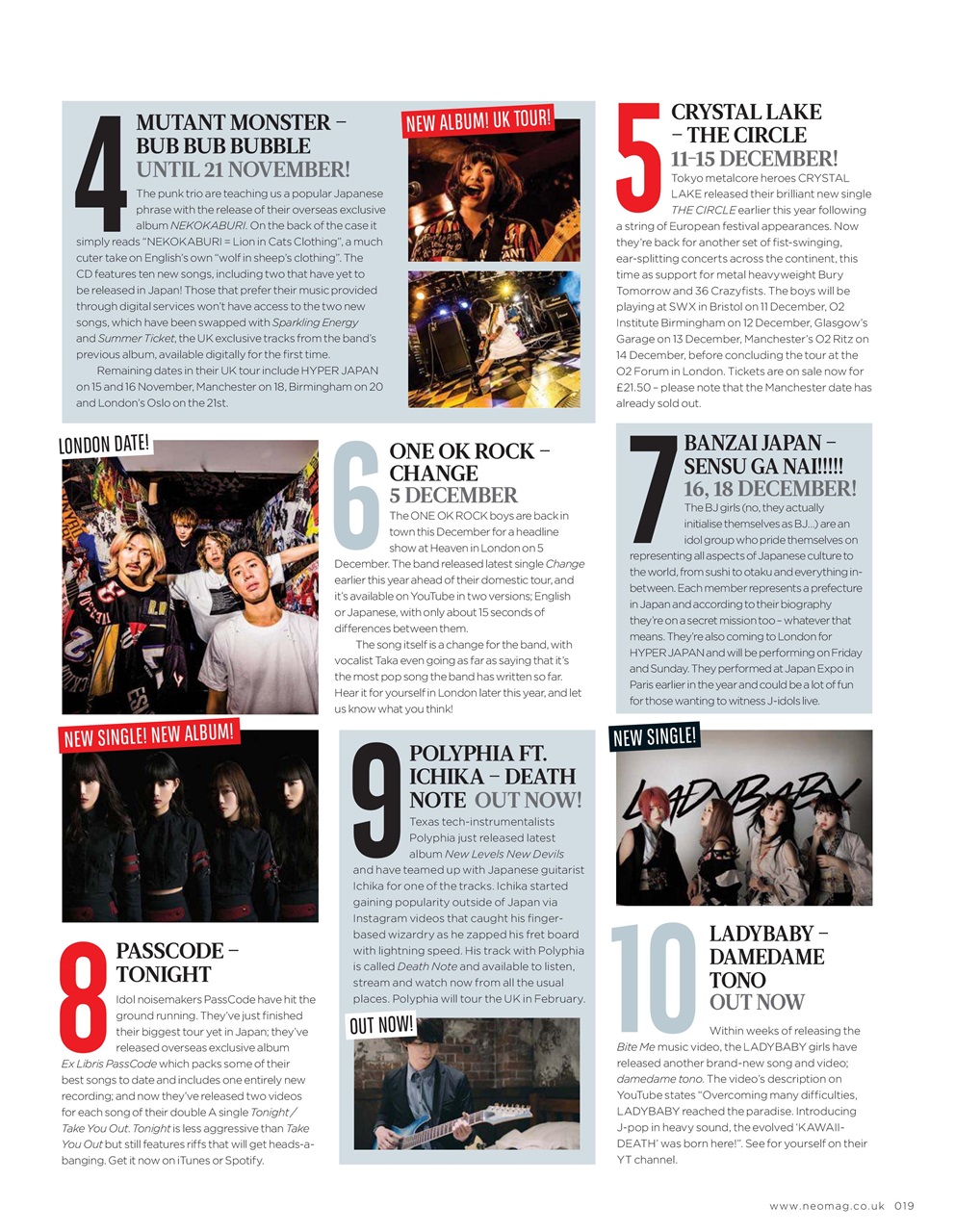 NEO Magazine Preview Pages