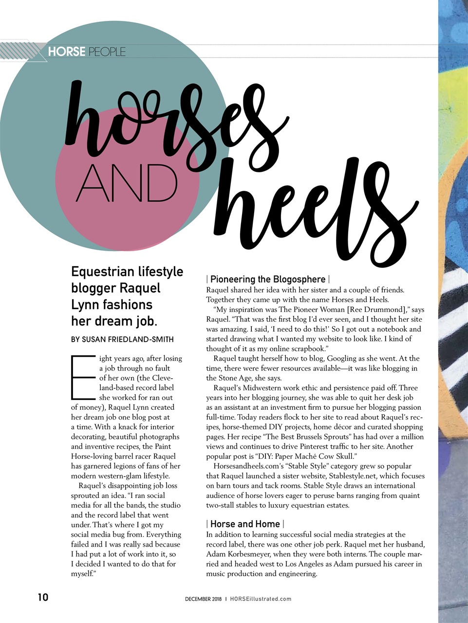 Horse Illustrated Magazine Preview Pages