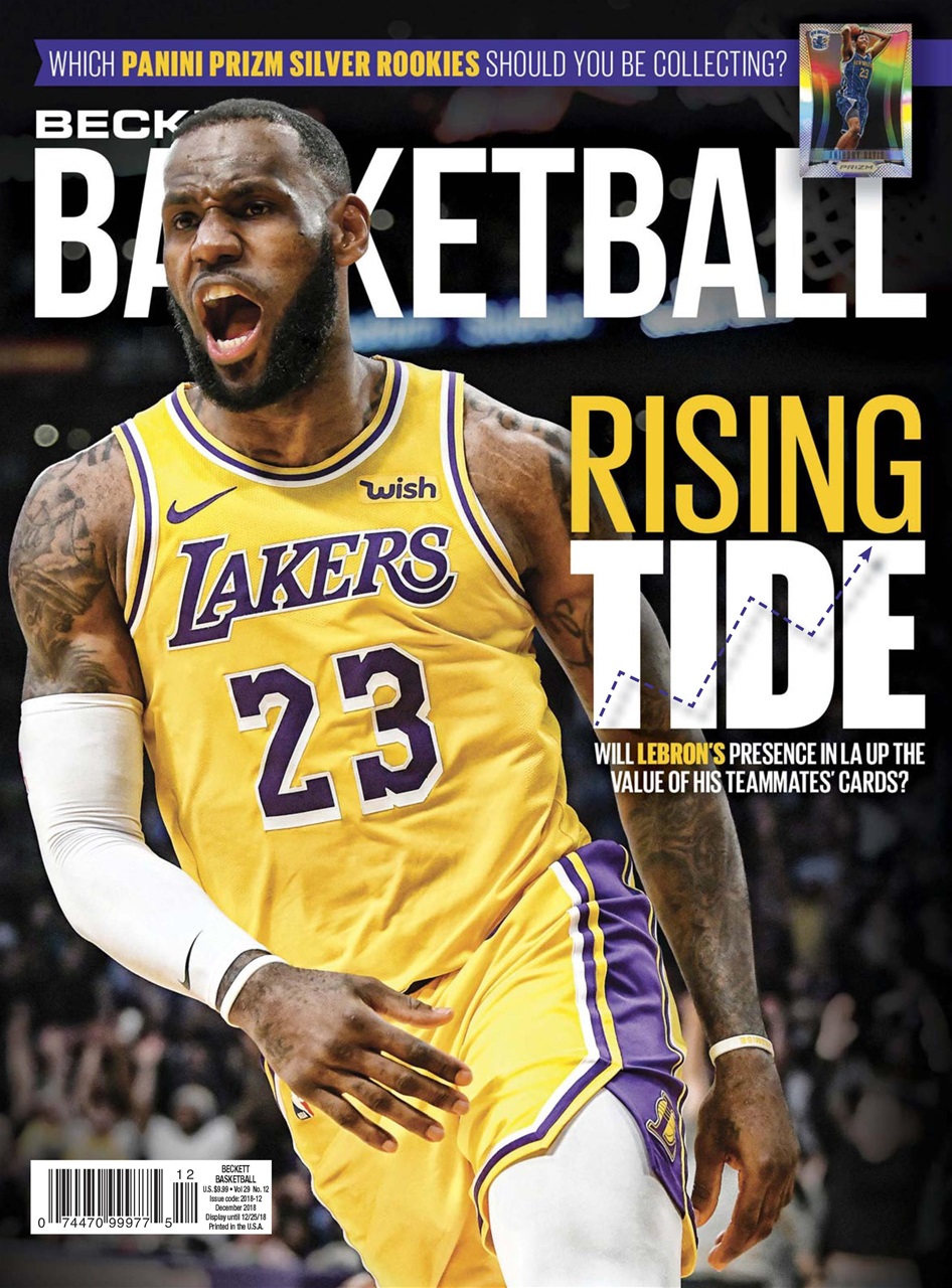 Beckett Basketball Magazine Preview Pages